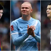 Haaland scores 27th hat trick at 25: How many did Messi and Ronaldo have at the same age?