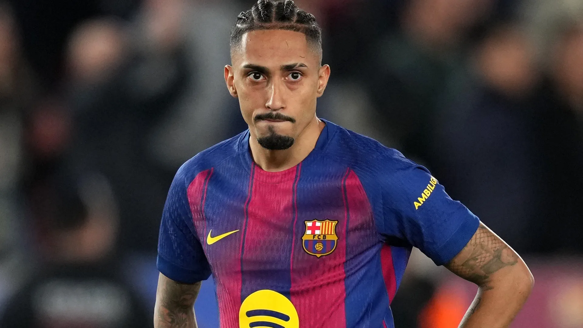 Raphinha got injured playing for Brazil (Alex Caparros/Getty Images)