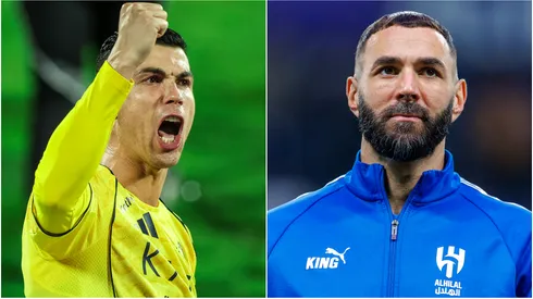 Cristiano Ronaldo (left) and Karim Benzema (right)