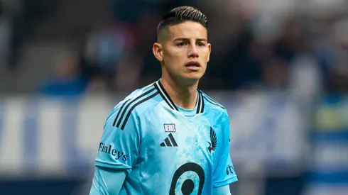 James Rodriguez #10 of the Minnesota United.