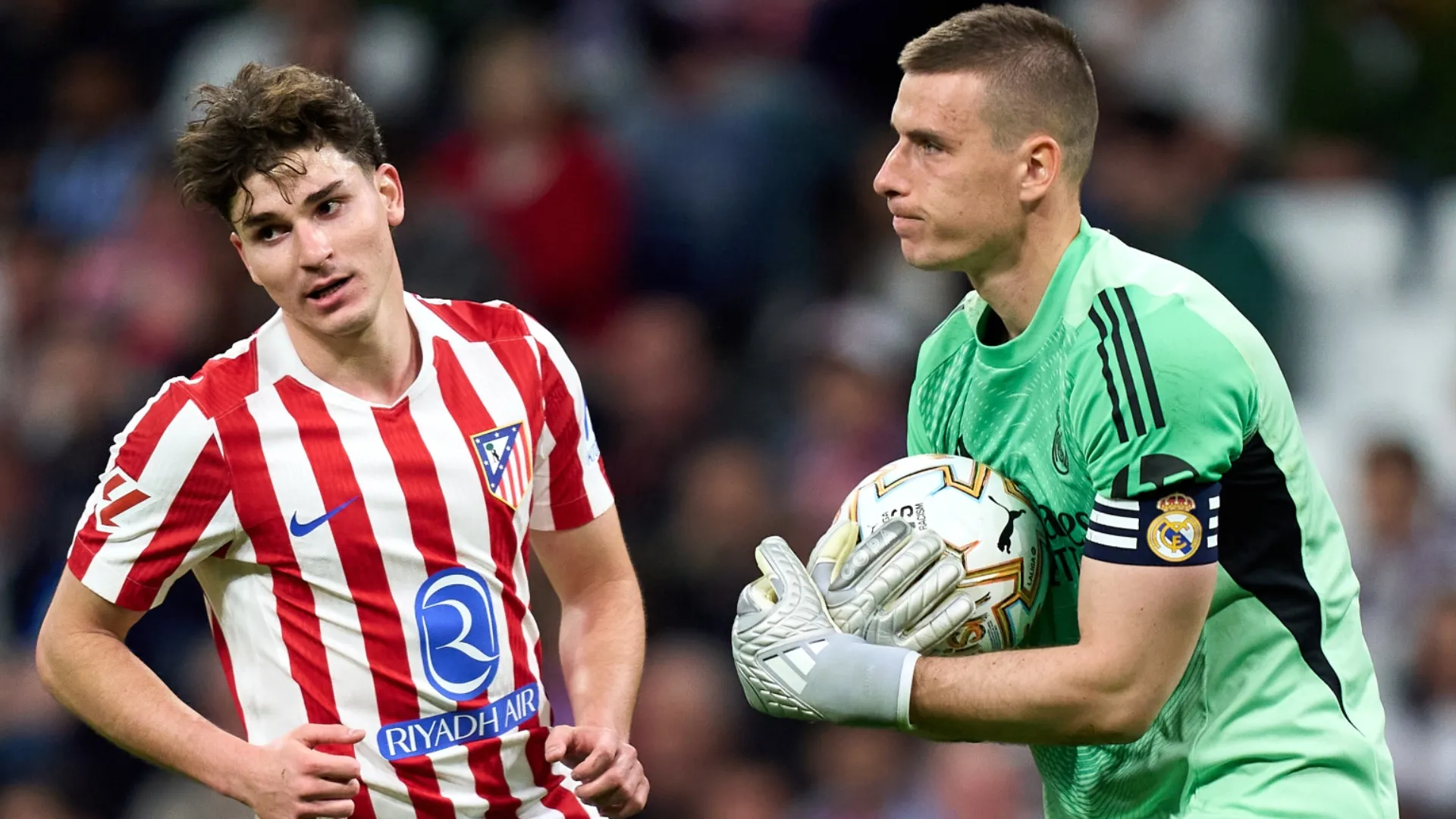 Real Madrid star Andriy Lunin