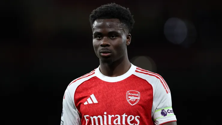 Bukayo Saka of Arsenal.
