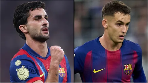 Barcelona stars Ferran Torres and Marc Casadó.