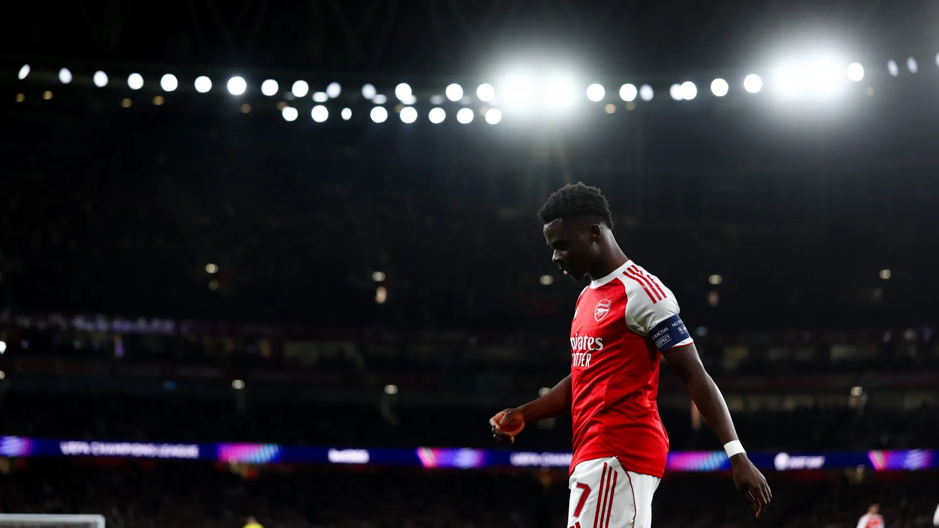 Bukayo Saka of Arsenal.