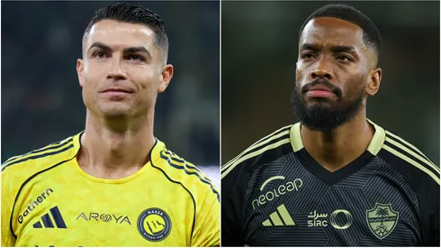 Cristiano Ronaldo (left) and Ivan Toney (right)