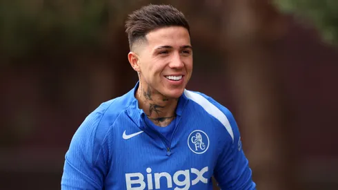 Chelsea midfielder Enzo Fernandez.