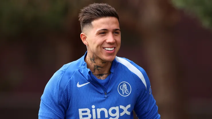 Chelsea midfielder Enzo Fernandez.