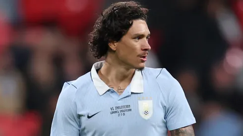 Darwin Nunez of Uruguay during the international friendly match.