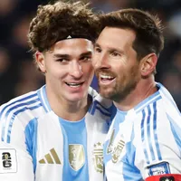 Julian Alvarez credits Lionel Messi for influence on free kick goal against Barcelona