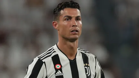 Cristiano Ronaldo of Juventus looks on during the pre-season friendly match.