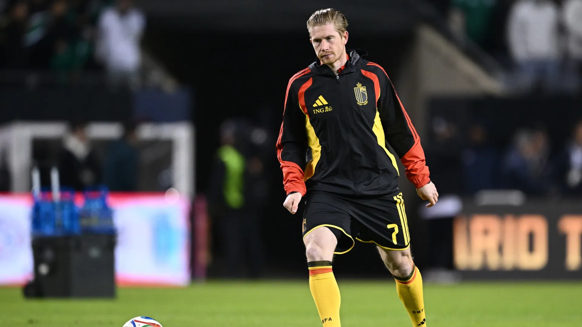 Kevin De Bruyne #7 of Belgium.