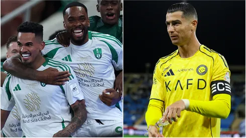 Galeno, Ivan Toney (left) and Cristiano Ronaldo (right)