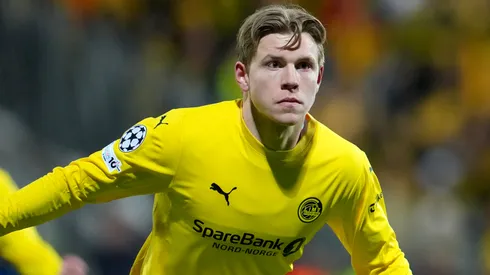 Jens Petter Hauge of Bodo/Glim.