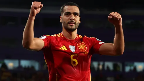 Spain midfielder Mikel Merino.