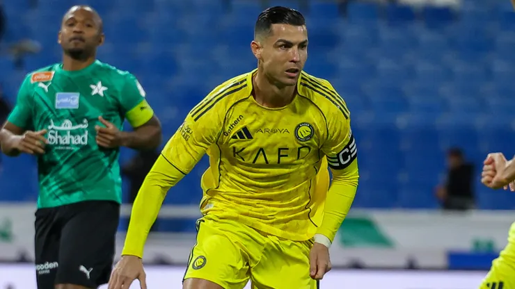 Cristiano Ronaldo of Al Nassr celebrates after scoring