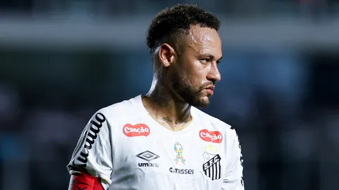 Neymar Junior of Santos.