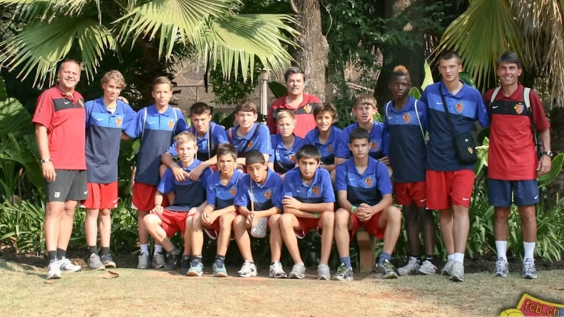 FC Basel youth squad in 2010 Danone Cup.
