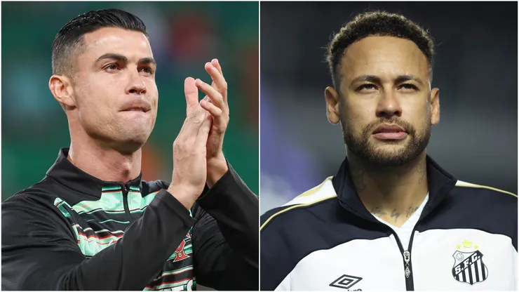 Cristiano Ronaldo and Neymar.