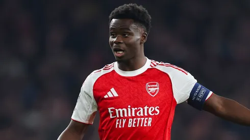 Bukayo Saka of Arsenal.
