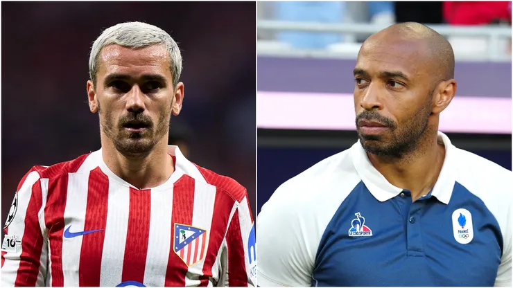 Antoine Griezmann and Thierry Henry.
