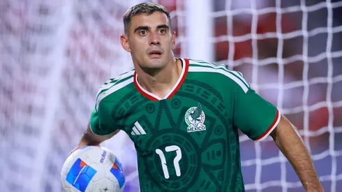 Mexico striker German Berterame.