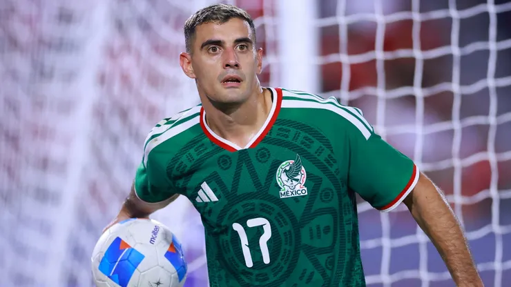 Mexico striker German Berterame.