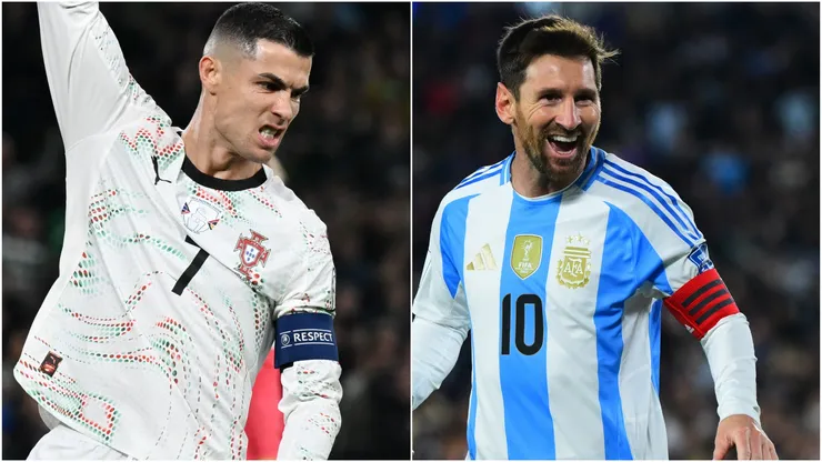 Cristiano Ronaldo and Lionel Messi.