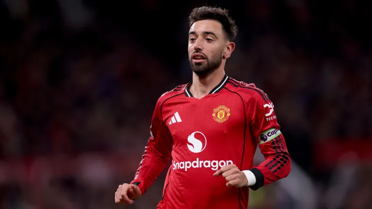 Bruno Fernandes of Manchester United