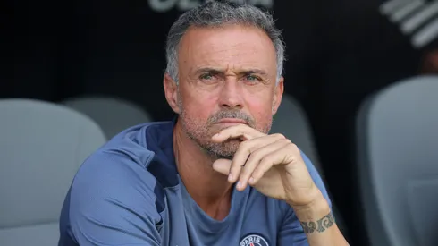 PSG coach Luis Enrique.
