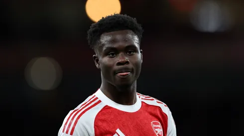 Arsenal winger Bukayo Saka.