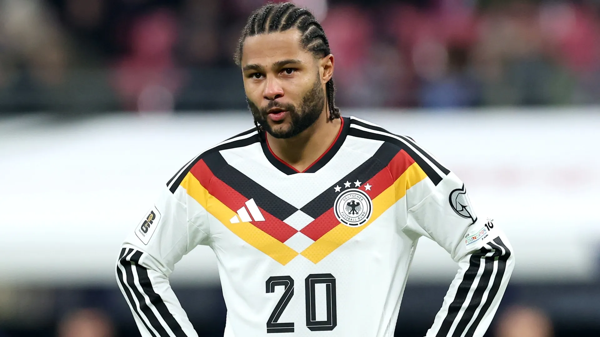 Germany star Serge Gnabry.