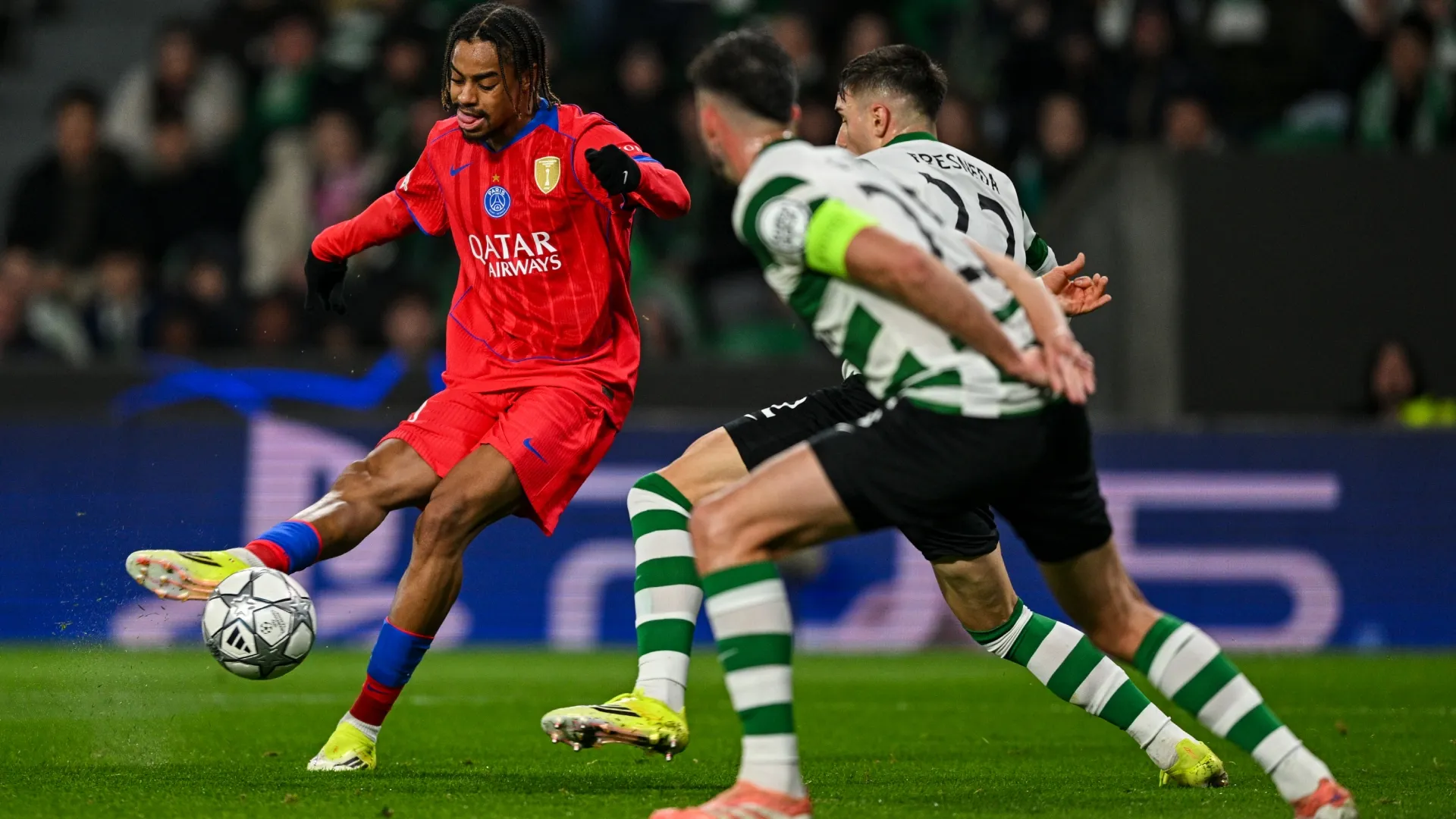 PSG star Bradley Barcola