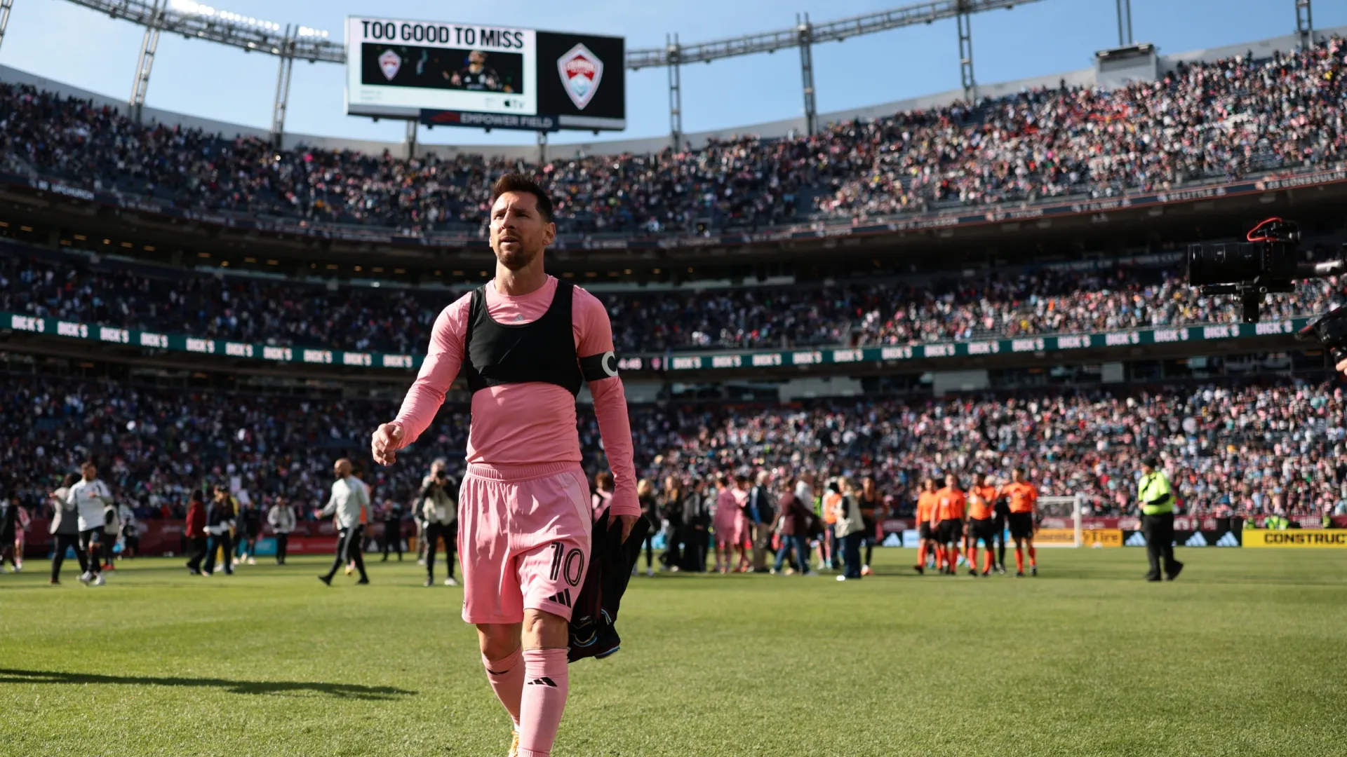 Lionel Messi #10 of Inter Miami CF.