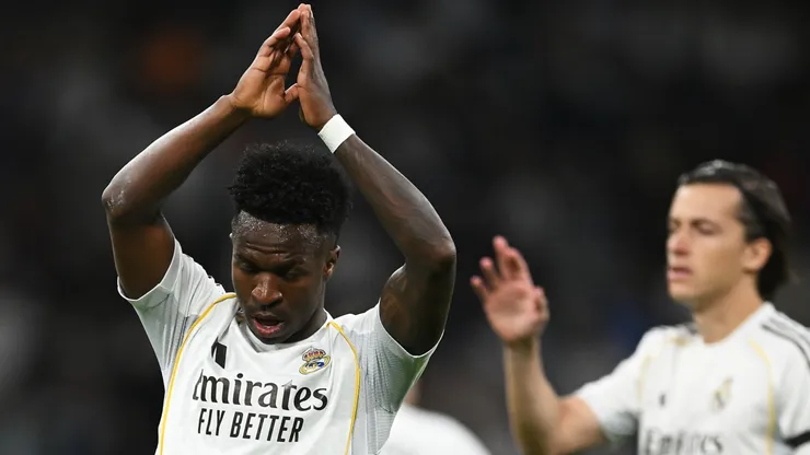 Vinicius scored Real Madrid's second goal against Alaves.