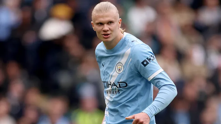 Erling Haland of Manchester City