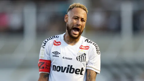 Santos forward Neymar.