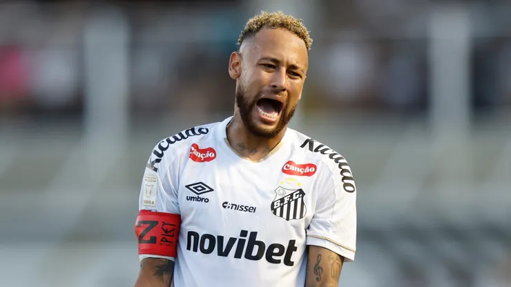 Santos forward Neymar.