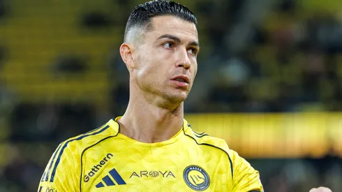 Cristiano Ronaldo of Al-Nassr FC during the Saudi Pro League game.
