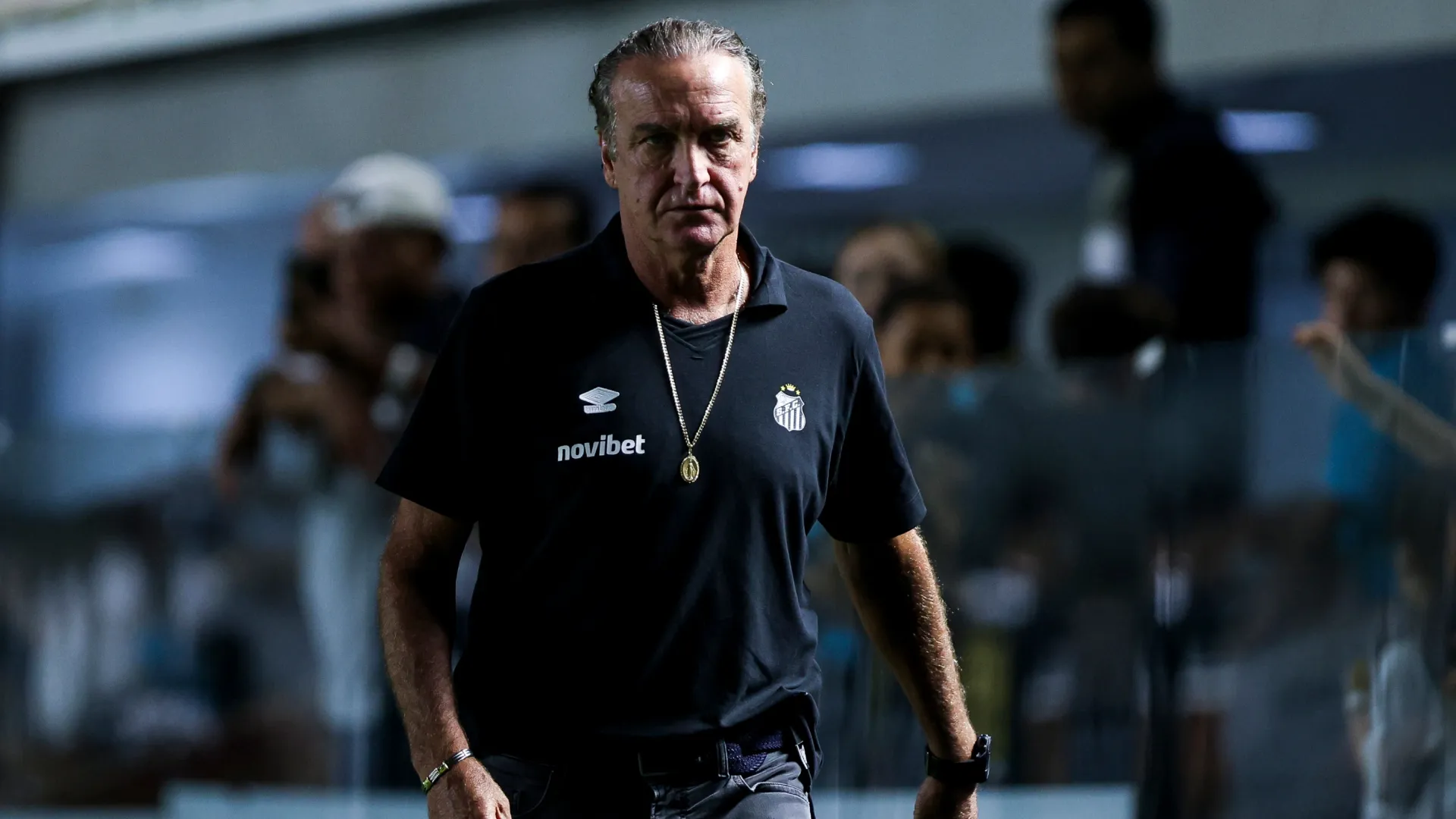 Santos coach Cuca.