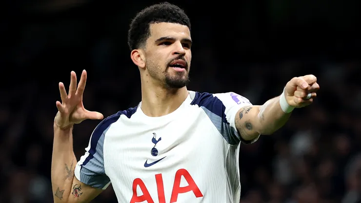 Dominic Solanke of Tottenham