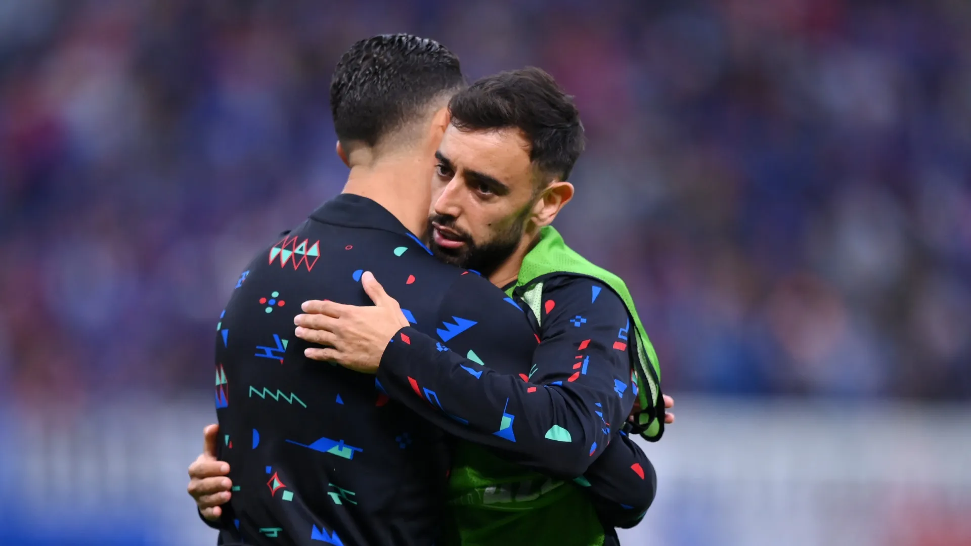 Bruno Fernandes and Cristiano Ronaldo were also teammates at Manchester United.