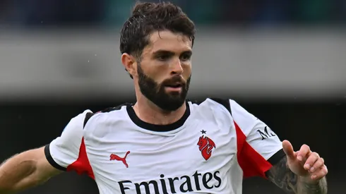 Christian Pulisic of AC Milan during the Serie A match.
