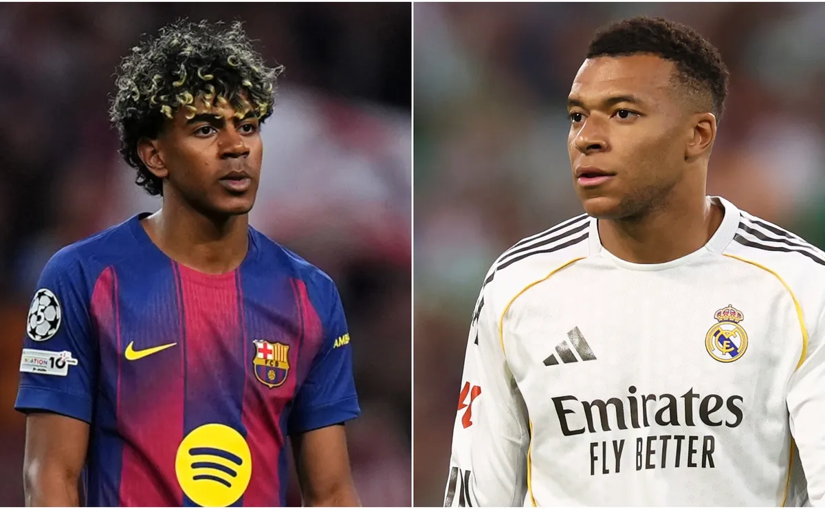 أفادت تقارير أن كيليان مبابي قد ينضم إلى لامين يامال على هامش مباراة برشلونة وريال مدريد بسبب الإصابة أفادت تقارير أن كيليان مبابي قد ينضم إلى لامين يامال على هامش مباراة برشلونة وريال مدريد بسبب الإصابة