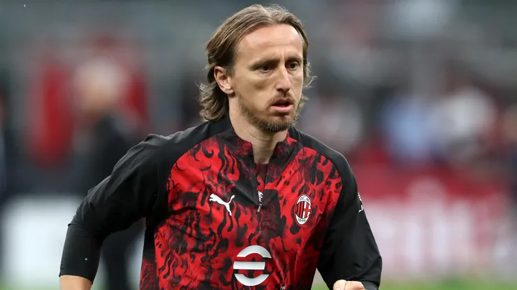 Luka Modric of AC Milan.
