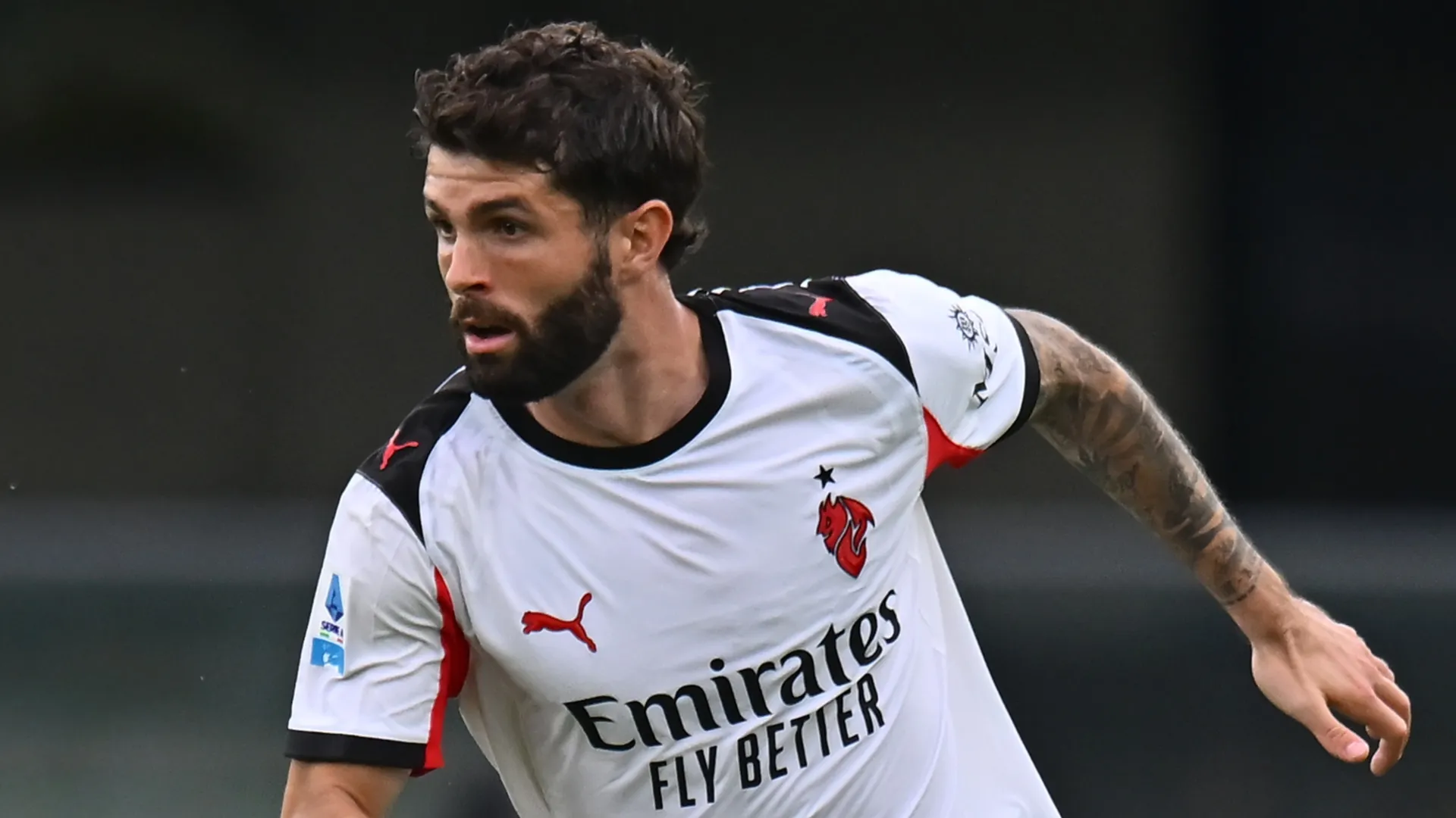 Christian Pulisic of AC Milan.