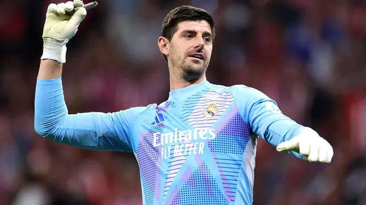 Courtois looks ready to return