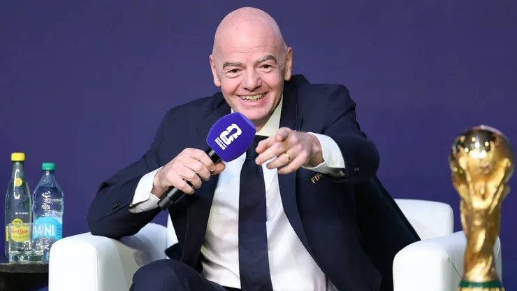 Gianni Infantino, President of FIFA.