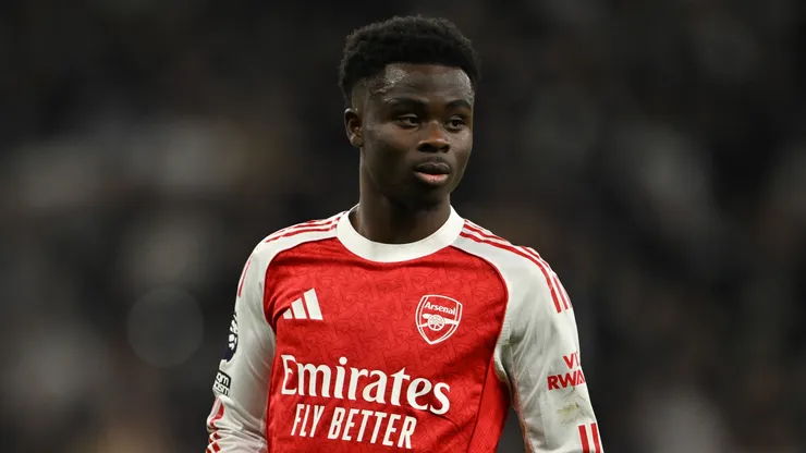 Bukayo Saka of Arsenal.