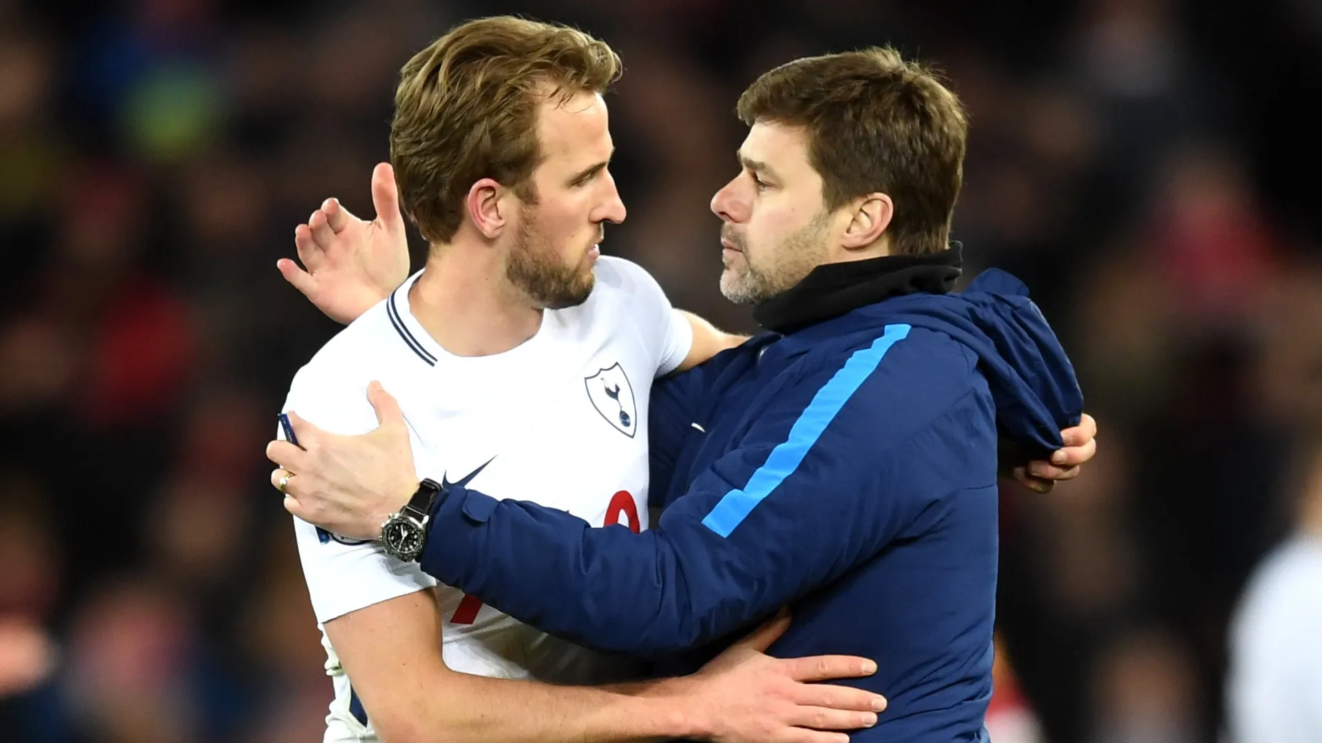 Pochettino was Harry Kane’s manager at Tottenham.