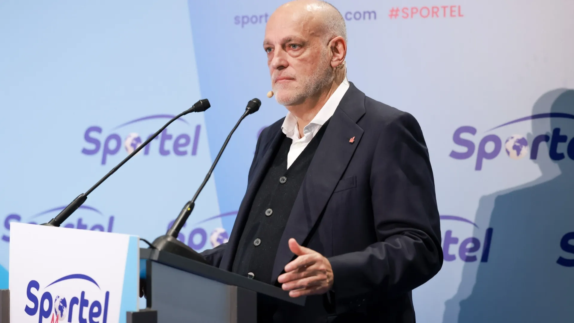 Tebas isn’t liked by the fans (Arnold Jerocki/Getty Images For Sportel)